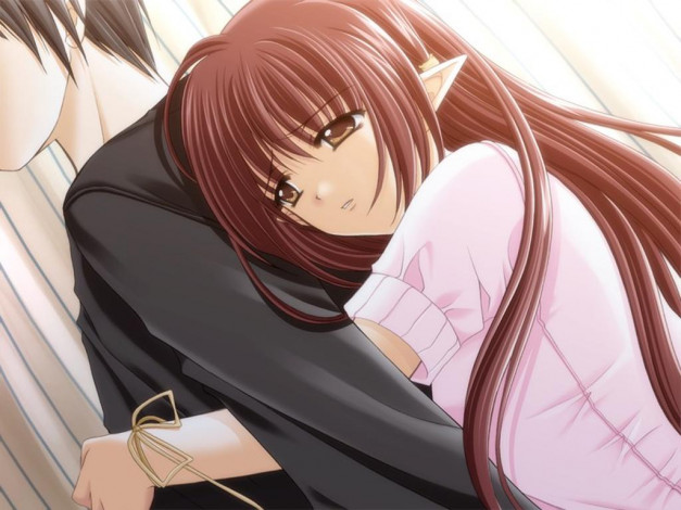 Обои картинки фото аниме, shuffle