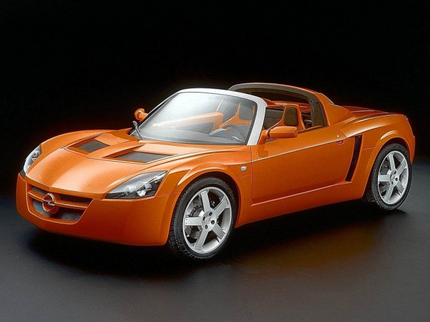 Обои картинки фото opel, speedster, автомобили