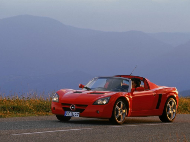 Обои картинки фото opel, speedster, автомобили