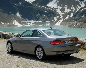 Картинка bmw 335i coupe 2007 автомобили