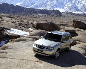 Картинка saab 7x автомобили