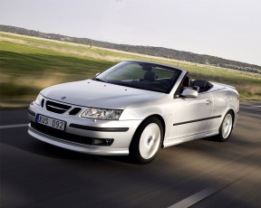 Картинка saab convertible автомобили