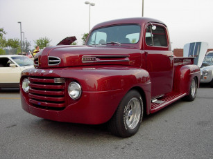 Картинка 1950 ford custom pickup classic автомобили