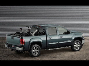 Картинка 2006 gmc sierra all terrain crew cab автомобили gm