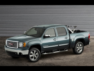 Картинка 2006 gmc sierra all terrain crew cab автомобили gm