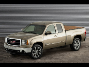 Картинка 2007 gmc sierra 1500 extended cab texas edition автомобили gm