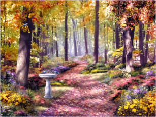 обоя alan, giana, 13, рисованные