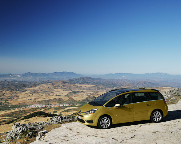 Обои картинки фото citroen, c4, picasso, автомобили