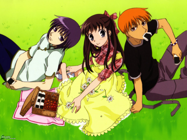 Обои картинки фото аниме, fruits, basket