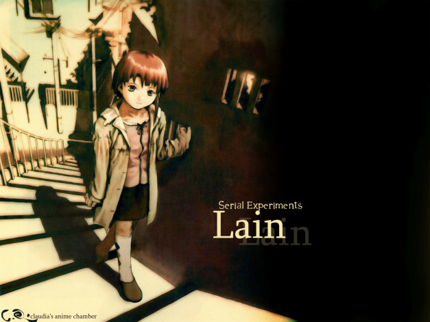 Обои картинки фото аниме, lain