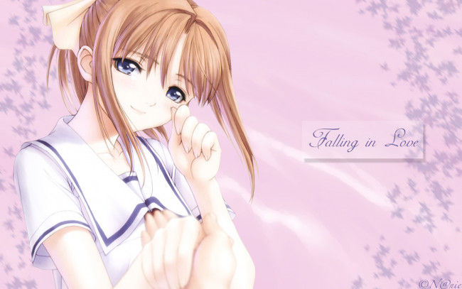 Обои картинки фото аниме, after, sweet, kiss