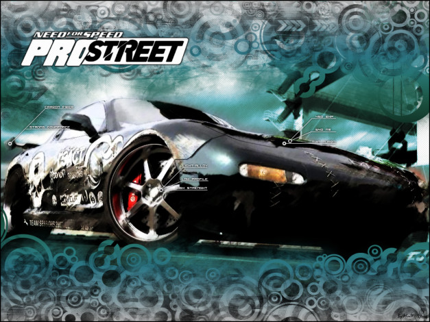 Обои картинки фото видео, игры, need, for, speed, prostreet