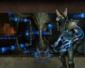 Картинка видео игры sacred fallen angel