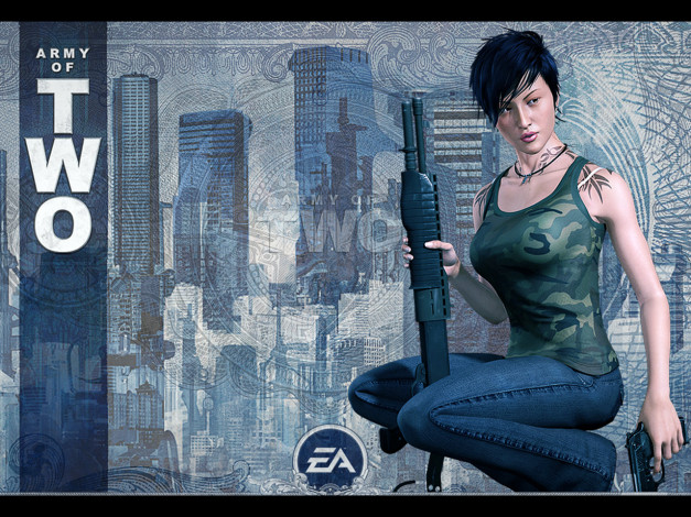 Обои картинки фото видео, игры, army, of, two