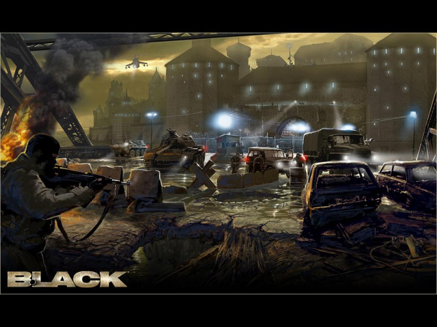 Обои картинки фото видео, игры, black