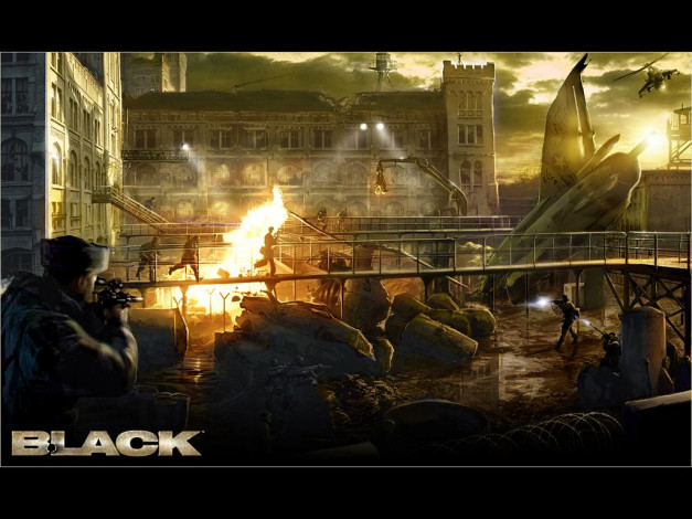Обои картинки фото видео, игры, black