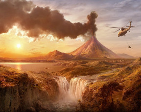 Картинка фэнтези пейзажи