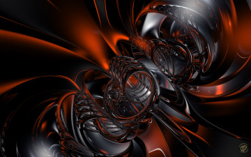 Картинка 3д графика abstract абстракции