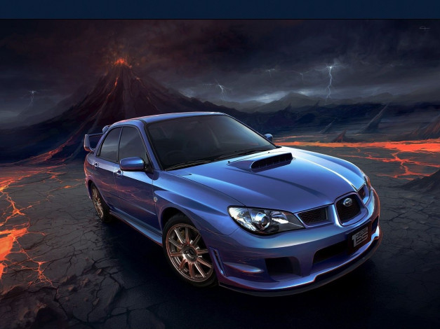 Обои картинки фото автомобили, subaru