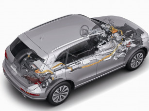Картинка audi автомобили рентген