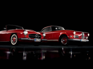 Картинка автомобили разные вместе