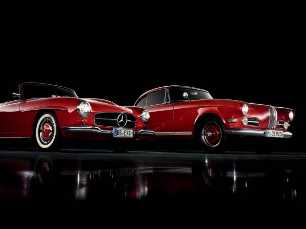 Обои картинки фото автомобили, разные, вместе