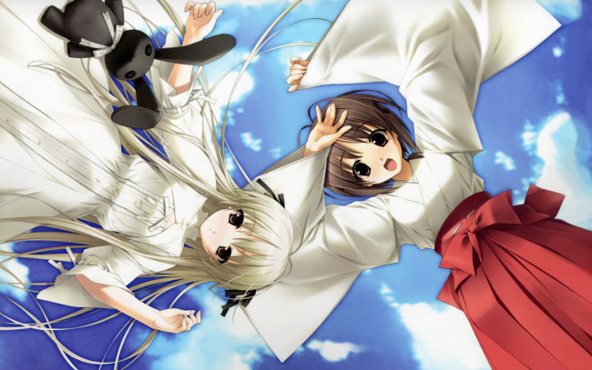 Обои картинки фото аниме, yosuga, no, sora