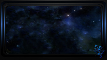 Картинка компьютеры windows vienna логотип тёмный экран небо