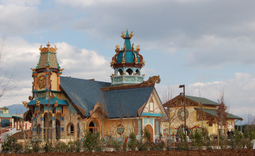 Картинка города здания дома Япония