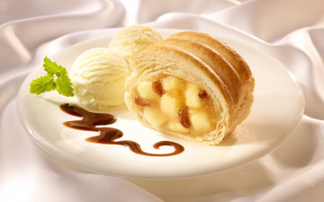 Картинка еда мороженое десерты мята лакомство