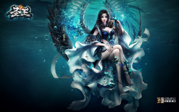 Картинка sage видео игры ~~~другое~~~ крилья девушка цветы