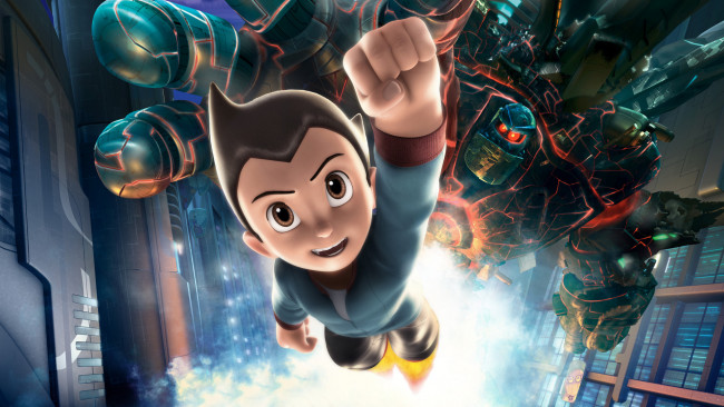 Обои картинки фото мультфильмы, astro, boy, робот