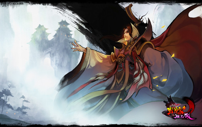 Обои картинки фото gods, mind, видео, игры, ~~~другое~~~, ленты, доспехи, мужчина