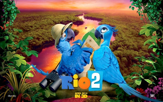 Обои картинки фото rio, мультфильмы, рио, 2