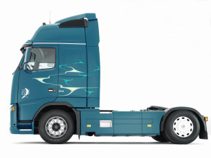 Картинка автомобили volvo+trucks 2005г ocean race 4x2 610 fh16 синий volvo