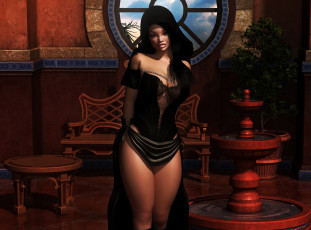 Картинка 3д+графика люди+ people взгляд девушка