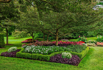 Картинка longwood+kennett+square++сша природа парк цветы газоны сша клумбы square kennett longwood