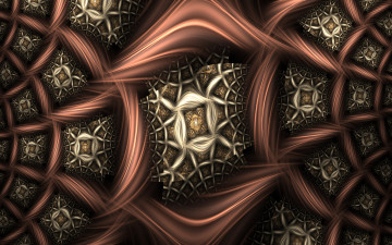 Картинка 3д+графика фракталы+ fractal узор цвета фон