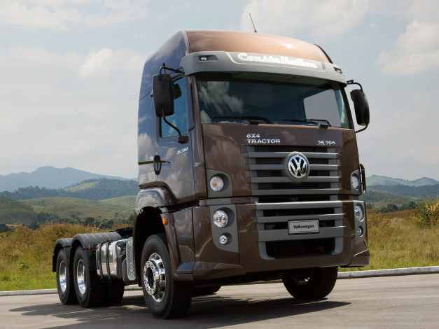 Обои картинки фото автомобили, volkswagen, tractor, constellation, 2011г, 26-390