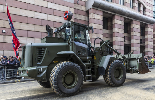 Обои картинки фото jcb wheel loading shovel, техника, фронтальные погрузчики, трактор, колесный