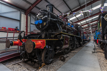 Картинка техника паровозы дорога железная паровоз рельсы