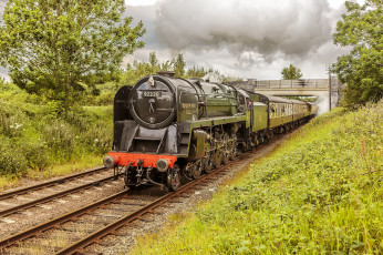 обоя техника, паровозы, дорога, железная, паровоз, рельсы