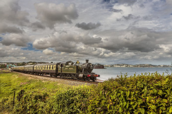 Картинка техника паровозы паровоз рельсы дорога железная