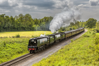 Картинка техника паровозы паровоз рельсы дорога железная