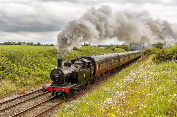 Картинка техника паровозы железная паровоз рельсы дорога