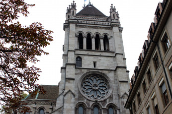 Картинка женева города -+католические+соборы +костелы +аббатства башня