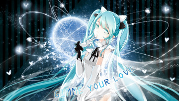 Картинка аниме vocaloid hatsune miku галлактика девушка арт yotsuba vidaliu00