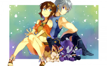 Картинка аниме suisei+no+gargantia suisei no gargantia гаргантия red amy улыбка счастье любовь art