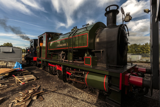 Обои картинки фото техника, паровозы, рельсы, дорога, железная, паровоз