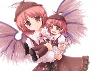 Картинка аниме touhou фон взгляд девушки